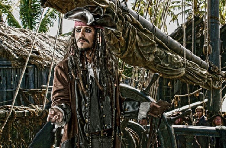 Bruno Gagliasso vestido de Jack Sparrow