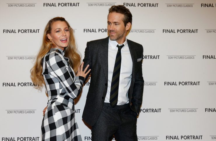 Actors Blake Lively and Ryan Reynolds arrive for a special screening of ‘Final Portrait’ in New York