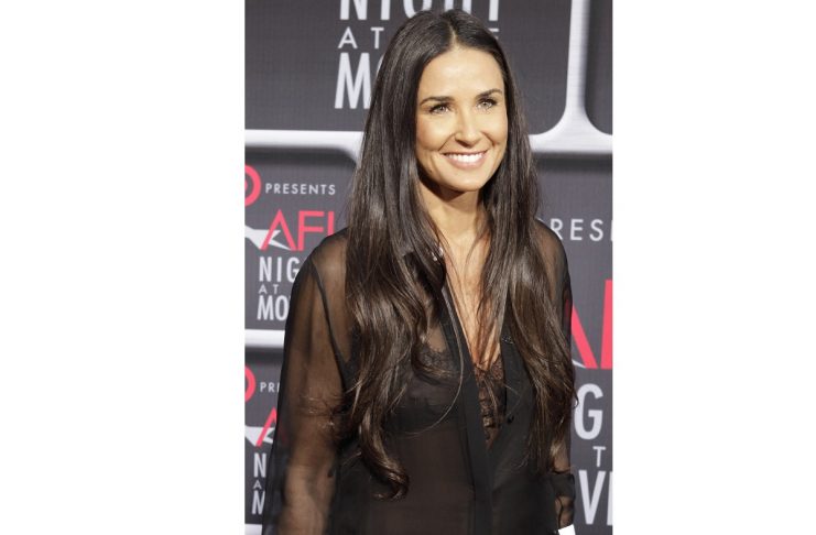 Actress Demi Moore arrives at Target Presents AFI Night at the Movies in Hollywood