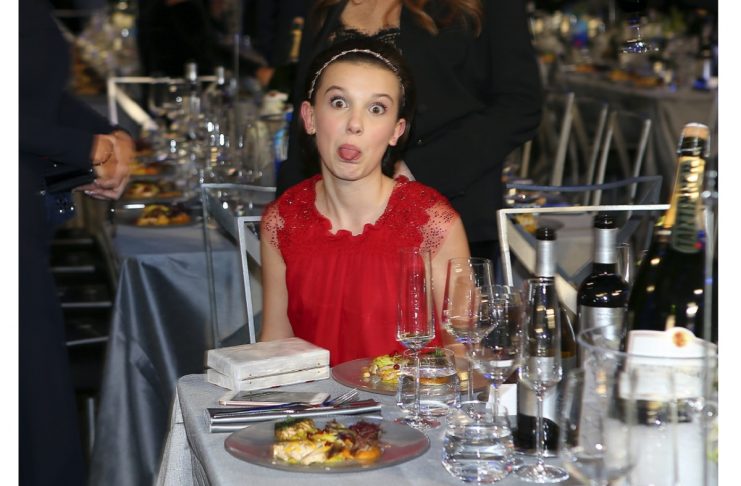 Millie Bobby Brown attends the 23rd Screen Actors Guild Awards in Los Angeles