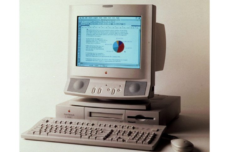 Apple Computer introduced the Power Macintosh line of computers at a New York press conference March..
