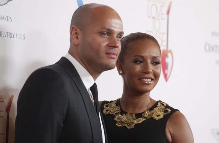 Belafonte poses with his wife Brown at the 20th annual Race to Erase MS benefit gala in Los Angeles, California