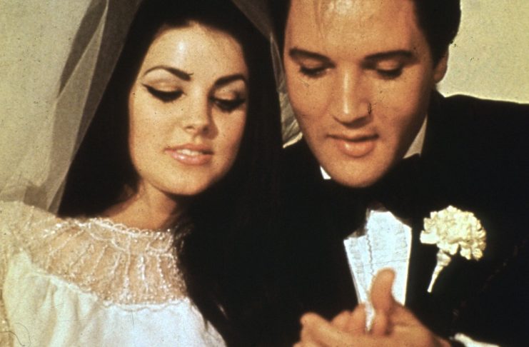 Casamento de Elvis e Priscilla Presley Foto: DR