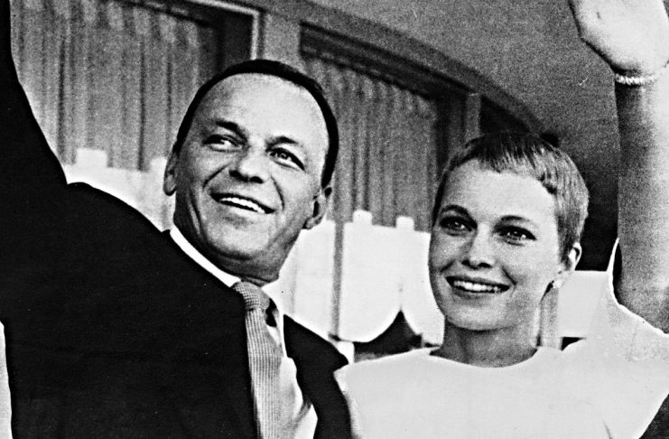 Frank Sinatra e Mia Farrow