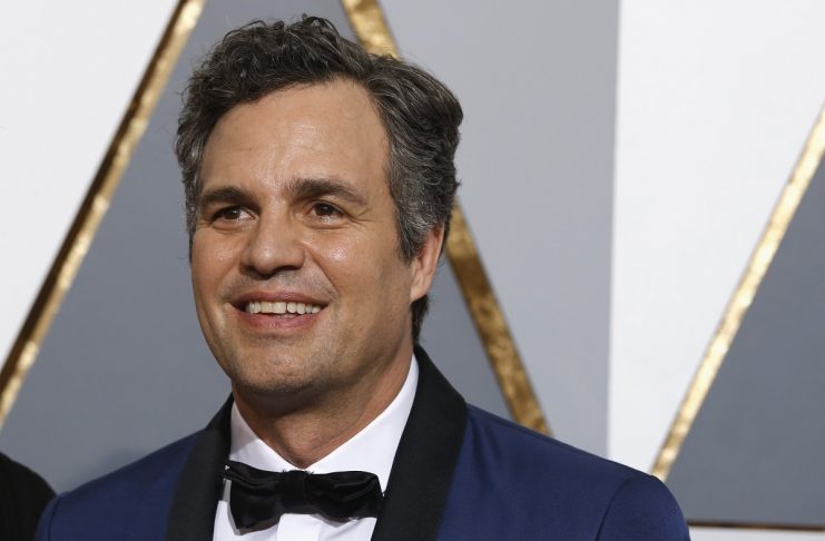 Ruffalo arrives at the 88th Academy Awards in Hollywood
