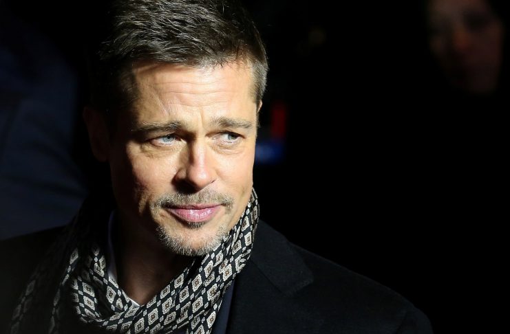Actor Brad Pitt arrives at the premiere of the film “Allied” in Madrid