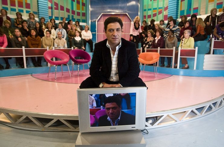 Jornalista Hernani Carvalho nos estudios do ” Voce na TV ”
Rodrigo Ca
