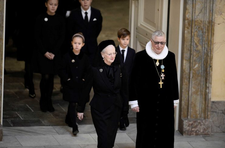 Prince Henrik’s funeral in Copenhagen