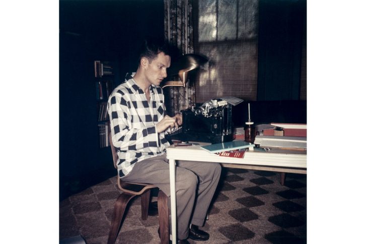 Hugh Hefner at typewriter_credit Playboy