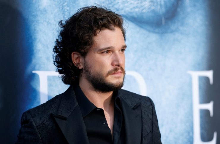 Cast member Harington poses at a premiere for season 7 of the television series “Game of Thrones” in Los Angeles
