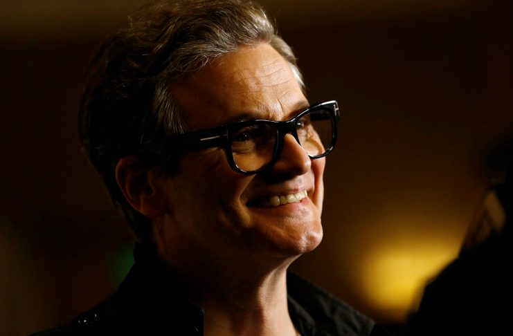 Cast member Firth attends a press line for “Kingsman: The Golden Circle” during the 2017 Comic-Con International Convention in San Diego
