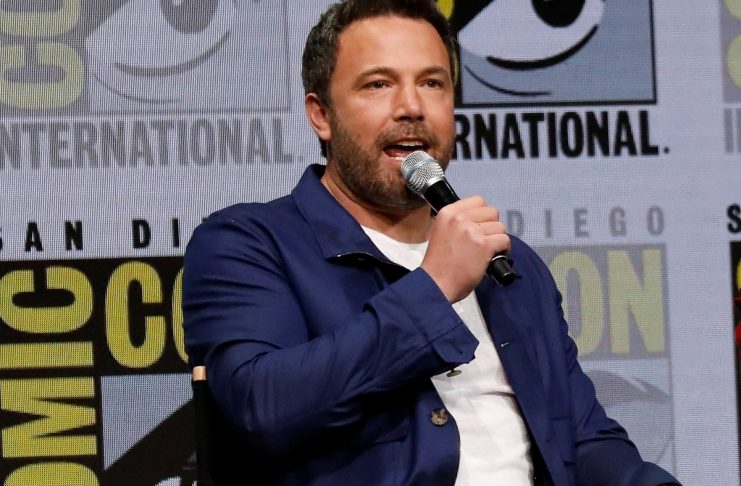 Cast member Affleck at a panel for “Justice League” during the 2017 Comic-Con International Convention in San Diego