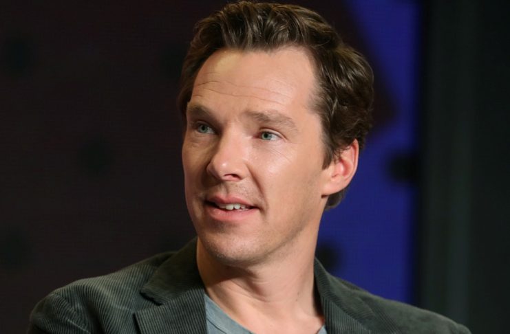 Benedict Cumberbatch attends a news conference to promote the film “The Current War” at the Toronto International Film Festival