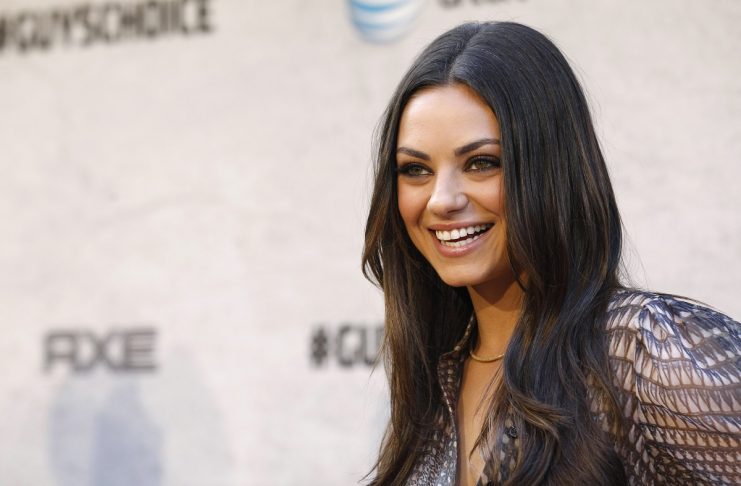 Actress Kunis poses at the 5th annual Spike TV’s Guys Choice awards in Culver City