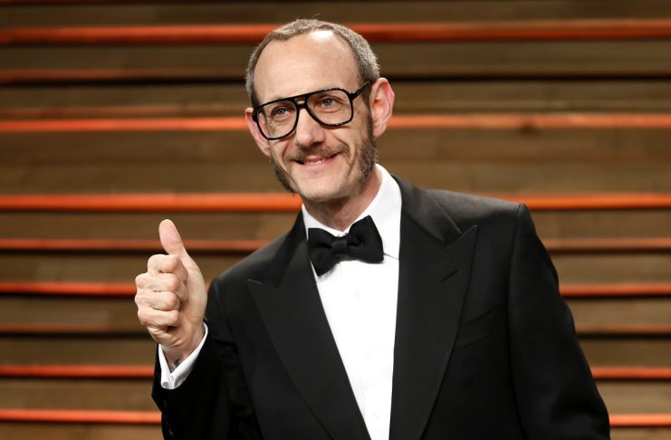 Photographer Terry Richardson arrives at the 2014 Vanity Fair Oscars Party in West Hollywood