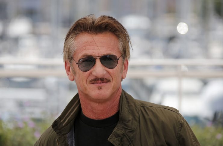 Director Sean Penn poses during a photocall for the film “The Last Face” in competition at the 69th Cannes Film Festival in Cannes