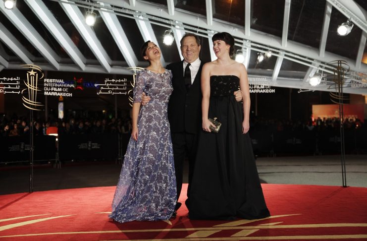 Actresses Bilello and Roach and producer Weinstein attend the annual Marrakech International Film Festival