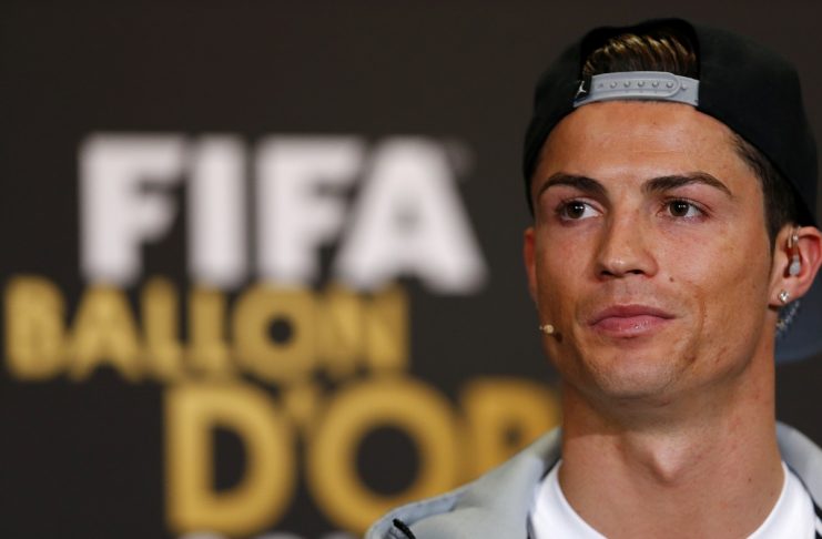 FIFA Men’s World Player of the Year 2013 nominee Ronaldo of Portugal attends a news conference ahead of the FIFA Ballon d’Or soccer awards ceremony in Zurich