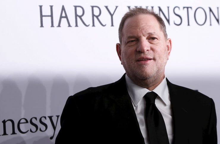 Film producer Harvey Weinstein attends the 2016 amfAR New York Gala at Cipriani Wall Street in Manhattan, New York.
