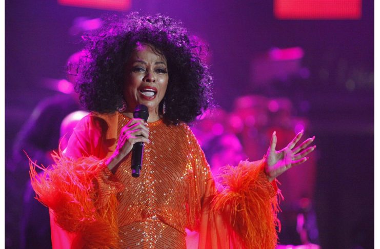 U.S. singer Diana Ross performs on the final day of the 21st Annual St. Lucia Jazz festival at Pigeon Island National Landmark