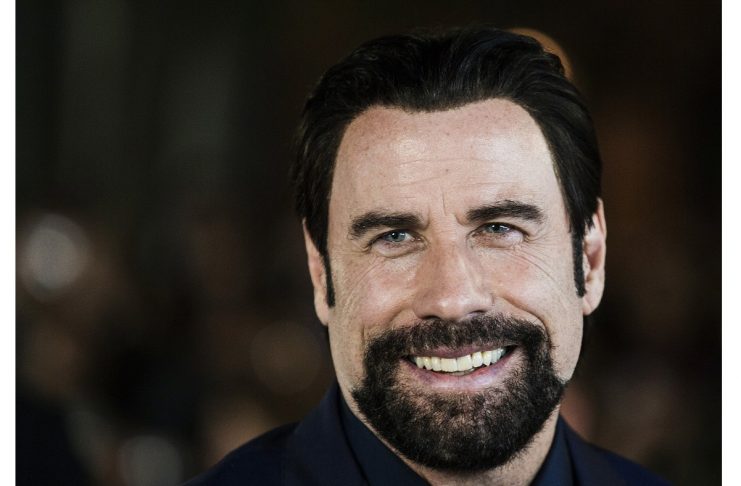 Cast member John Travolta arrives for the “The Forger” gala during the Toronto International Film Festival