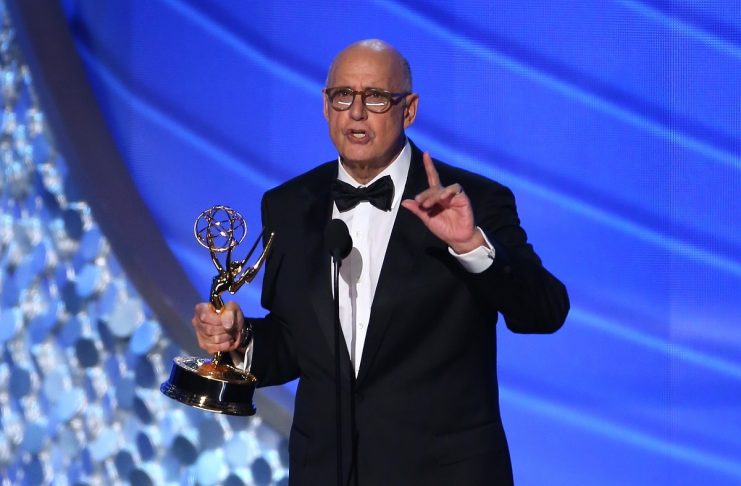 Jeffrey Tambor accepts the award for Outstanding Lead Actor In A Comedy Series at the 68th Primetime Emmy Awards in Los Angeles
