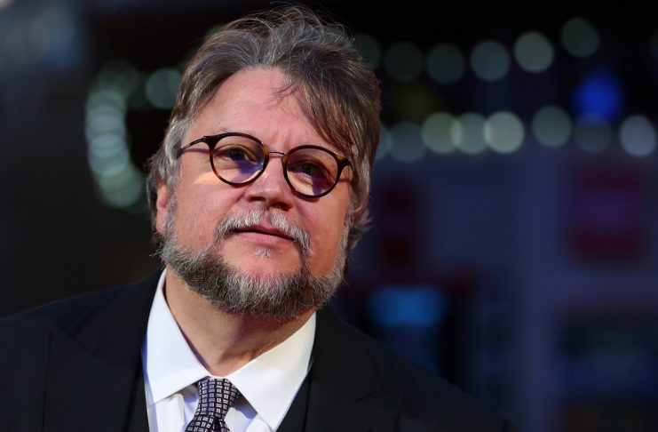 Director Guillermo del Toro arrives for the Premiere of “Shape Of  Water” during the British Film Institute London Film Festival at the Odeon, Leicester Square in London