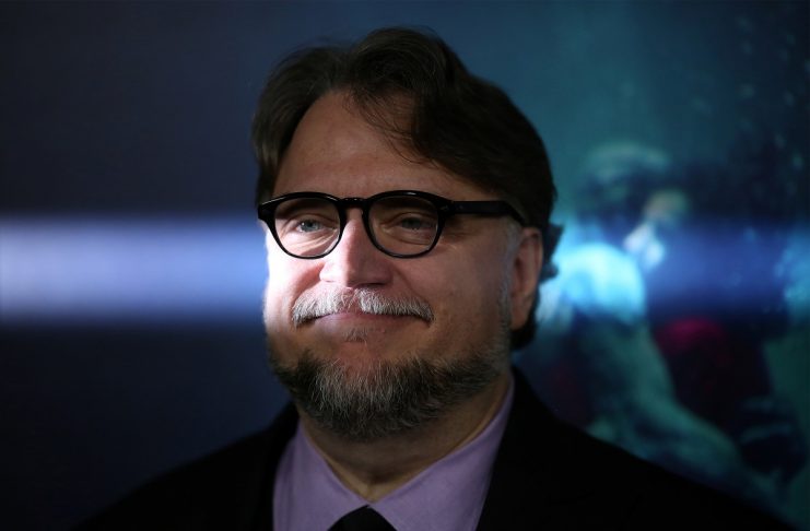Director Guillermo del Toro attends the premiere of “The Shape of Water” in Los Angeles, California