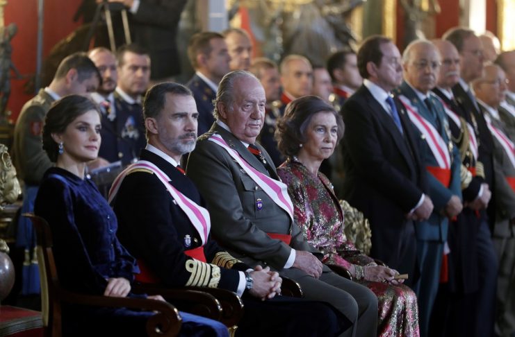 Military Epiphany ceremony in Madrid