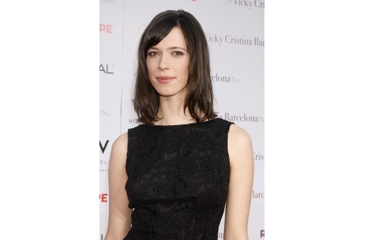 File photo of actress Rebecca Hall who has received a Golden Globe Nomination