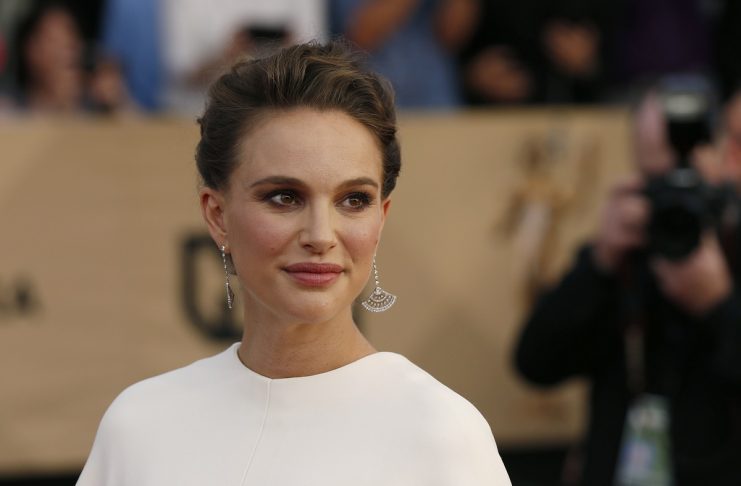 Actress Natalie Portman arrives at the 23rd Screen Actors Guild Awards in Los Angeles