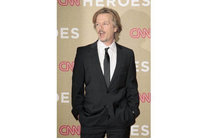 Actor David Spade arrives for CNN Heroes: An All-Star Tribute at the Shrine Auditorium in Los Angeles, California