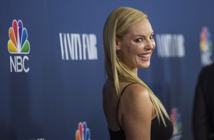 Actress Heigl from the television series “State of Affairs” poses at NBC and Vanity Fair’s 2014-2015 television season event in Los Angeles