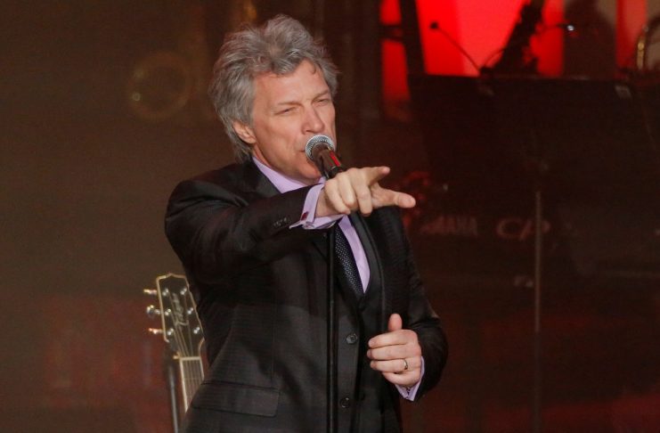 Jon Bon Jovi performs at The Songwriters Hall of Fame 48th Induction and Awards Gala at the New York Marriott Marquis Hotel in Manhattan, New York, U.S.