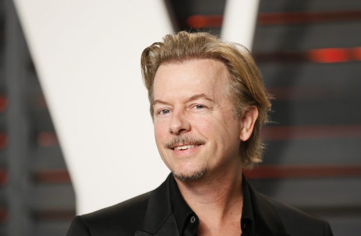 Actor David Spade arrives at the Vanity Fair Oscar Party in Beverly Hills