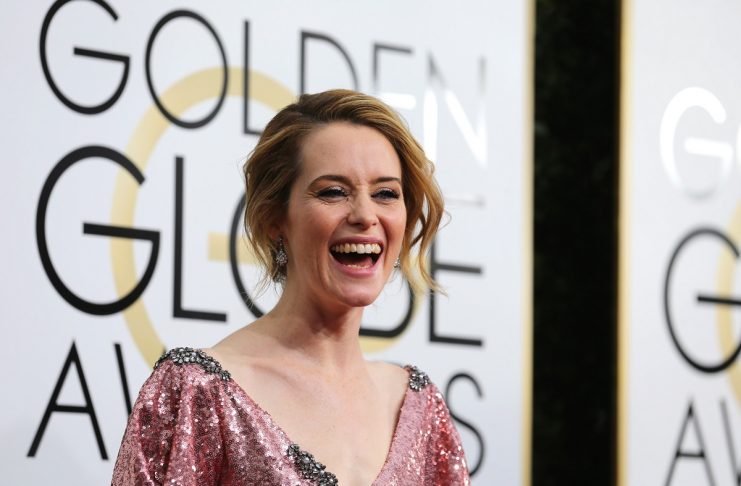 Actress Claire Foy arrives at the 74th Annual Golden Globe Awards in Beverly Hills