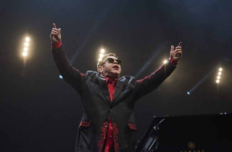 Elton John em concerto na Meo Arena