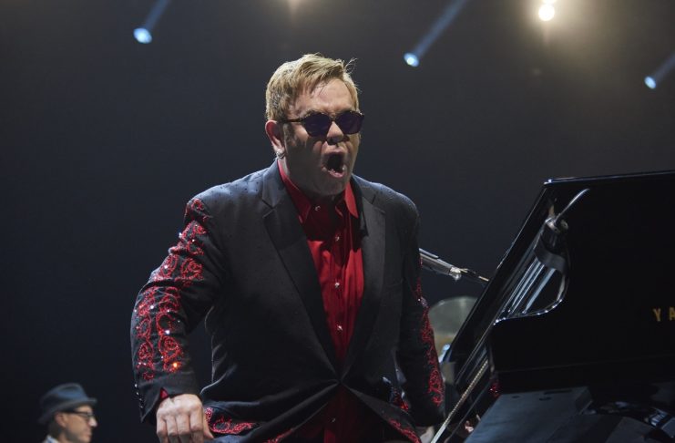 Elton John em concerto na Meo Arena