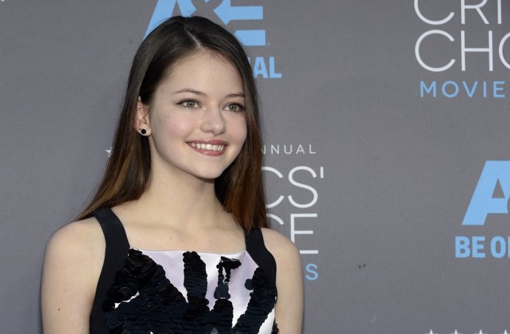 Mackenzie Foy arrives at the 20th Annual Critics’ Choice Movie Awards in Los Angeles