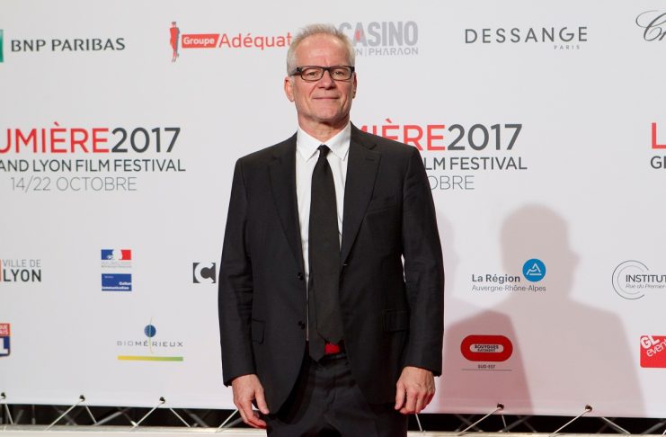 Thierry Fremaux, president of the Lumiere 2017 Grand Lyon Film Festival, attends the festival’s opening evening in Lyon