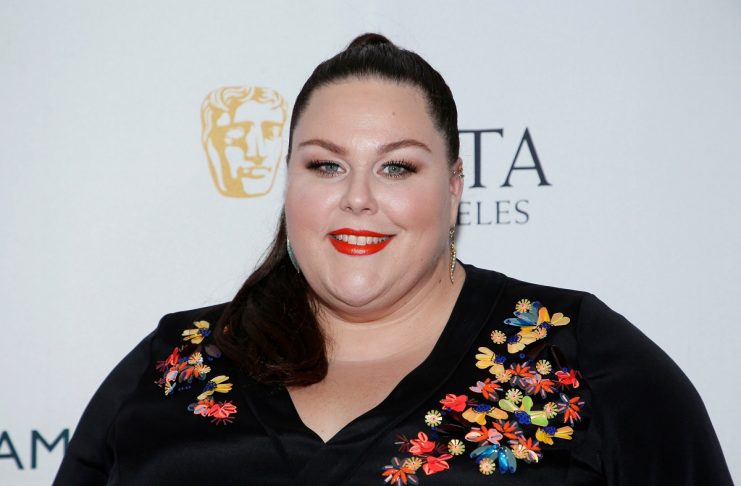 Actor Chrissy Metz poses at BAFTA Los Angeles + BBC America TV Tea Party in Beverly Hills
