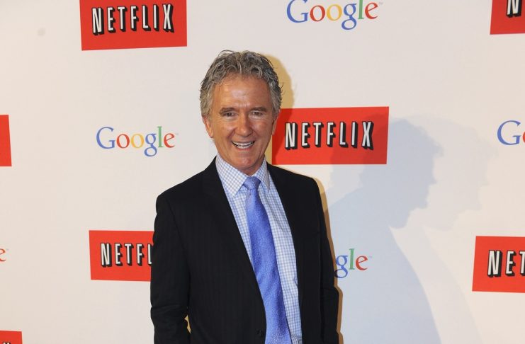 Actor Duffy from soap opera “Dallas” walks the red carpet at a party hosted by Google and Netflix, at the U.S. Institute of Peace, in Washington