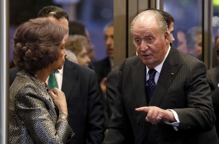 Spanish emeritus Royal Couple attend concert for terrorism victims