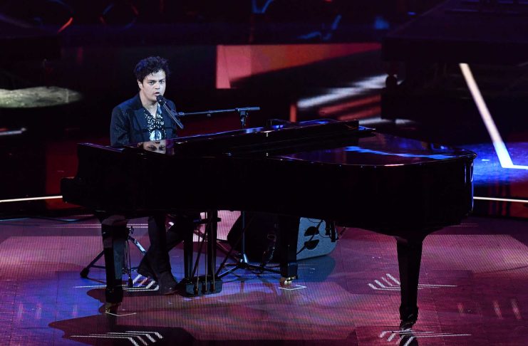 Jamie Cullum performs during a special concert “The Queen’s Birthday Party” in London