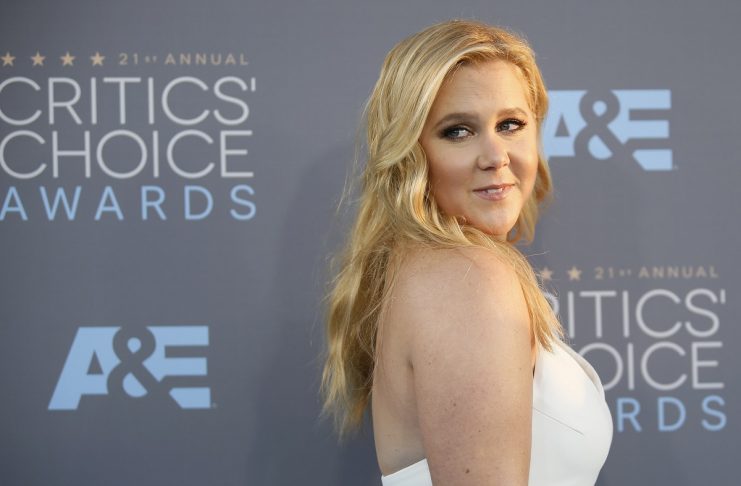 Actress Amy Schumer arrives at the 21st Annual Critics’ Choice Awards in Santa Monica