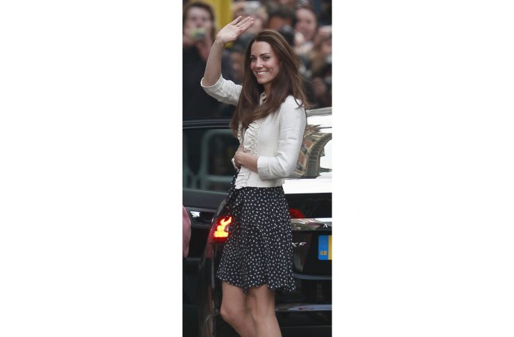 Kate Middleton arrives at The Goring hotel in London