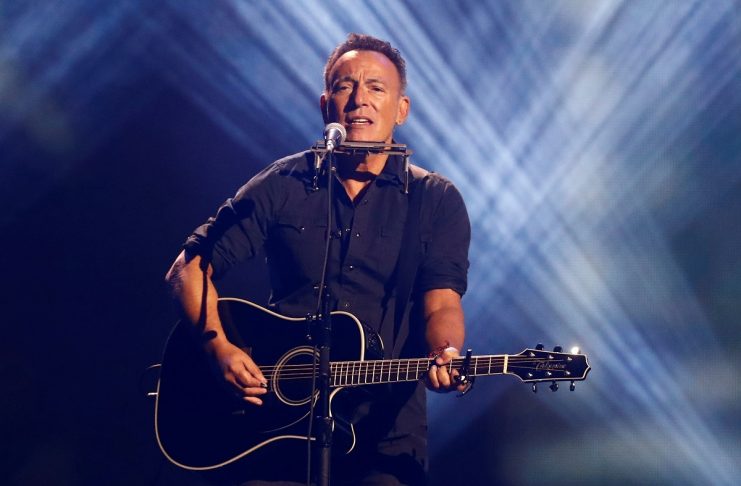 Springsteen performs during the closing ceremony for the Invictus Games in Toronto during the Invictus Games in Toronto