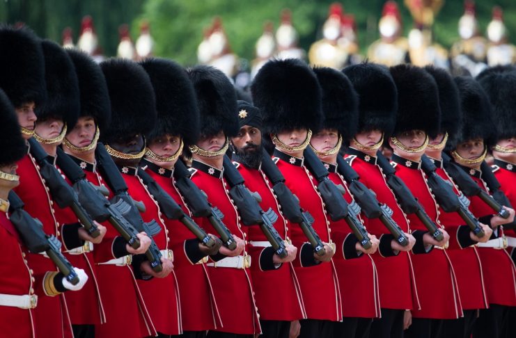 Trooping The Colour Marks Her Majesty The Queens Official Birthday