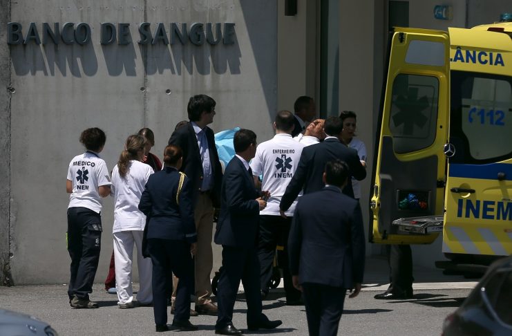Braga: Presidente da República dá entrada na urgência do Hospital de Braga