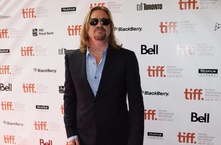 Kilmer arrives on the red carpet for “twixt” during Toronto International Film Festival